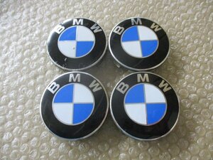BMW 純正 センターキャップ 中古４個/４枚 1シリーズ 3シリーズ 5シリーズ 6シリーズ 7シリーズ Z4 X5 X3 X1 純正 ホイール 装着にどうぞ!