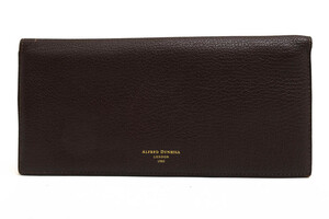 Dunhill ダンヒル 長財布 L2WN16B GOAT 10CC COAT WALLET 山羊革 ゴートスキン 小銭入れあり 二つ折り