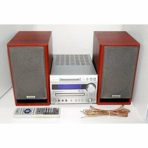 CD MDチューナーアンプ シルバー ONKYO FR-N9FX MD CD【中古】