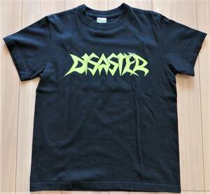 【USED美品！】DISASTER　ディザスター　東京クロスオーバー＆スラッシュメタル　オフィシャルTシャツ メンズ「Ｓ」