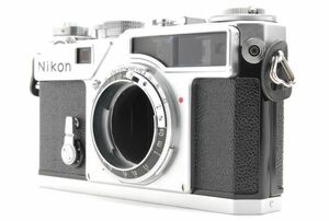 [AB Exc+] Nikon SP Rangefinder Film Camera Late Titanium Curtain From JAPAN 8895