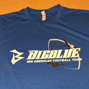 【非売品】IBMアメフト部BIGBLUE 選手支給Tシャツ L1