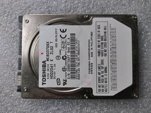 ★ TOSHIBA MK8037GSX 2.5インチHDD『正常判定』80GB！