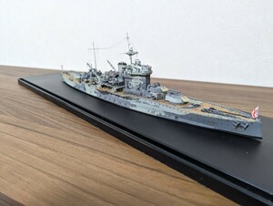 1/700 ピットロード イギリス戦艦「ウォースパイト」完成品
