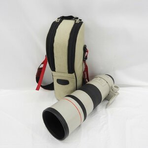 1円～【ジャンク品】Canon キャノン カメラレンズ 単焦点レンズ EF 300ｍｍ 1:4 L IS Macro 1.5ｍ/4.9ft ※使用時エラー表示 11546970 0429