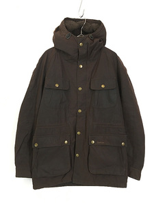 古着 Barbour Greatcoat 「Northolt」 ボア ライナー オイルド ワックス マウンテンパーカー コート M