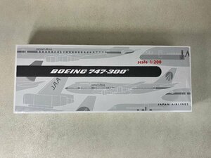 【未使用】JALUX 1/200 JAA 日本アジア航空 JAPAN ASIA BOEING 747-300 航空機 飛行機 模型 置物 aprn-fra