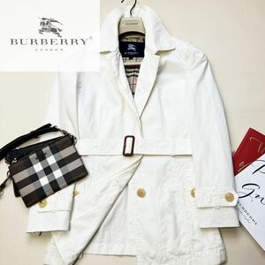 A31 定価12万超●BURBERRY LONDON●トレンチコート バーバリーサマージャケットレディース 三陽商会 正規品 40 L おでかけ　旅行　ビジネス