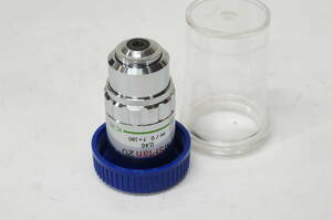 オリンパス製　顕微鏡用レンズ　MSPLAN20　ジャンク扱い品