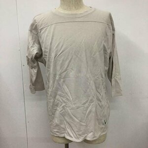 South2 West8 S サウスツーウェストエイト Tシャツ 七分袖 GL861 クルーネック コットン ナイロン T Shirt 灰 / グレー / 10101166