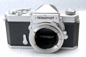 Nikon ニコン Nikomat 昔の高級一眼レフカメラ FT-Nボディ 希少な作動品（腐食なし）