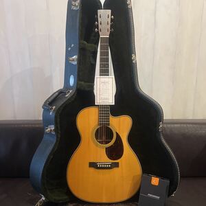 Martin OMC-28 Custom (Adirondack Spruce / East Indian Rosewood) FISHMAN Ellipse ピックアップ&プリアンプ付 ハードケース付　マーチン