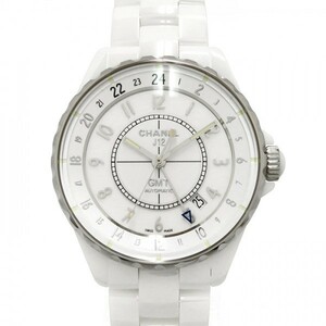 シャネル CHANEL J12 38 GMT H3103 ホワイト文字盤 新品 腕時計 メンズ