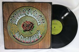 [TK3348LP] LP Grateful Dead/American beauty　US盤 緑ラベル ワーナーのインナースリーブ 状態並み下 盤ダメージ多し レア！