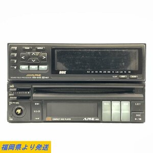 ALPINE 5903/ERA-G150 アルパイン カーオーディオセット CD/サウンドプロセッサー ※通電/動作未確認品 状態説明あり○ジャンク品【福岡】