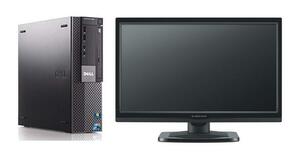 新品1GBグラボ HDMI端子 Windows7 Pro 64BIT DELL Optiplex 980 SFF Core i7 2.93GHz 8GB 新品SSD 120GB DVD Office付 22型モニター付