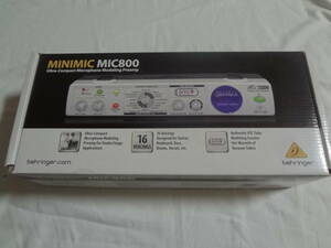 10910 BEHRINGER ベリンガー マイクモデリングプリアンプ MIC800-MINIMIC