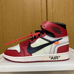 Off-White Nike Air Jordan 1 Retro High The Ten “Chicago” virgil abloh オフホワイト ナイキ エアジョーダン 1 シカゴ 国内正規品