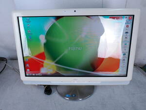 S04●FMV 一体型PC FH770/AN Core i5-M450/4G/1TB/Win7リカバリー