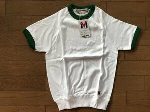 当時物　未使用　デッドストック　Mizuno　半袖Tシャツ　丸首　体操服　品番：EHP-0535　サイズ：J-11(145)　　TM9431