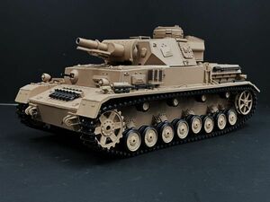 【Ver.7.0 BB弾 赤外線バトルシステム付 対戦可能 】Heng Long 2.4GHz 1/16ドイツ陸軍 IV号 F型 German Panzer IV (F Type) 3858-1