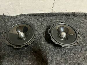 ☆①ロックフォード スピーカー 16.5㎝ 動作確認済み T2652-S Rockford Fosgate 100ｗ 200ｗ 4Ω 2個セット 中古 オーディオ ウーハー