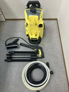 【RSA-3084】【1円～】 KARCHER ケルヒャー K3 Silent　Pius Veranda 高圧洗浄機 家電 中古 通電確認済み 動作未確認 現状品 