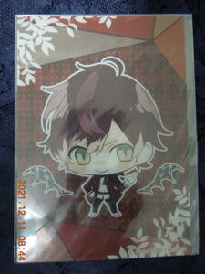 逆巻アヤト クリアブロマイド /「DIABOLIK LOVERS LOST EDEN 失われた楽園くじ ミニ! Type_A」 D-1賞 / 非売品 イラストカード