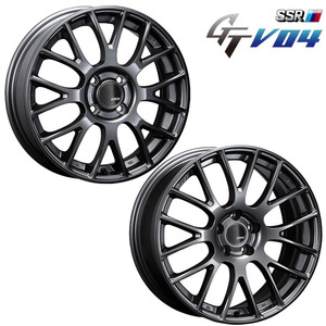 送料無料 SSR GTV 04 8.5J-19 +45 5H-114.3 (19インチ) 5H114.3 8.5J+45【4本セット 新品】