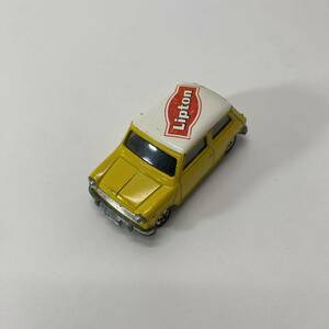 【送料無料即決】 トミー トミカ ミニクーパー マークⅢ リプトン イエロー TOMY tomica MINI COOPER 1/50 サイズ スケール 当時物 2904