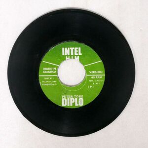 PETER TOSH/DON’T LOOK BACK/INTEL DIPLO NONE 7 □