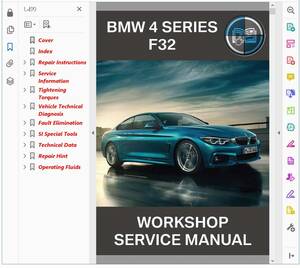 BMW F32 420i ワークショップマニュアル 整備書 ( 配線図 は別途 ) 他 428i 435i 430i 440i F33 F36 選択可能
