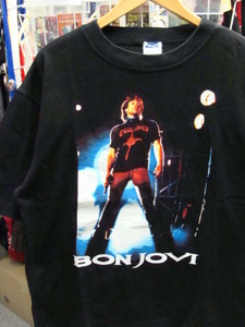 Bon Jovi ボン・ジョヴィ「These Days」Japan Tour1996 Tシャツ 黒 (L)　