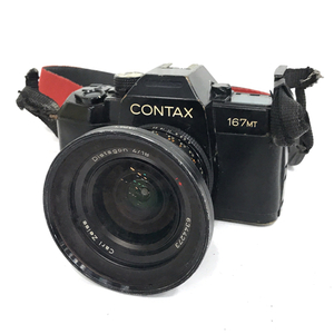 CONTAX 167MT Carl Zeiss Distagon 4/18 T* 一眼レフフィルムカメラ レンズ マニュアルフォーカス QG051-26
