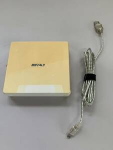 X002)BUFFALO 外付けMOドライブ　MO-PL640U2 640MB 通電確認　中古品　