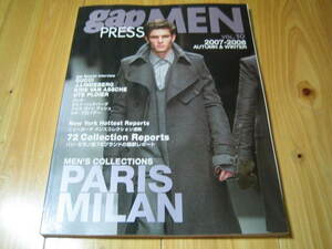 gap PRESS MEN vol.10（2007-2008 AUTUMN&WINTER・PARIS MILAN)