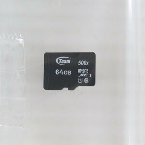 【ジャンク】Team micro SDXCカード ６４GB 60008574