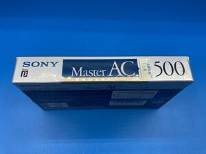 【未開封】SONY Beta 未開封テープ　★Master AC 500