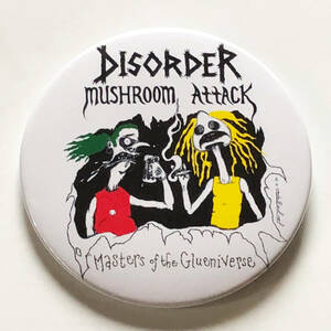 DISORDER - Masters Of The Glueniverse 缶バッジ 40mm #UK #punk #80