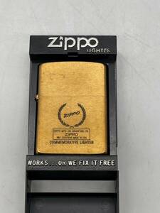 Y05044 ZIPPO ジッポーコメモラティブ1932 1986 オイルライター ヴィンテージ 火花有り 現状品