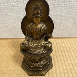 仏像 時代物 置物 銅製 仏具 