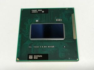 SR02N Intel Core i7-2670QM ノートパソコン用CPU BIOS起動確認済み【0260】