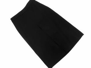 ネコポスOK FRAGILE フラジール スリット Aライン 台形 スカート size36/黒 ■■ ☆ dga6 レディース