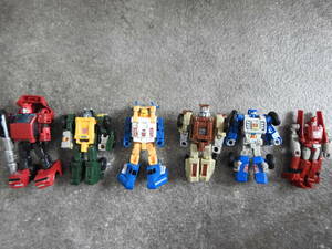 トランスフォーマー lot Cliffjumper + Brawn + Seaspray + Beachcomber + Powerglide + Outback Transformers