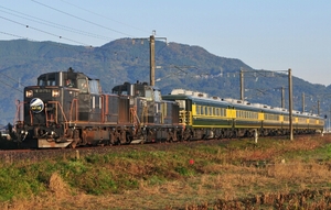 【レア】鉄道 デジ 写真 画像 九州 サロンカーなにわ あかつき 1