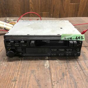 AV4-442 激安 カーステレオ SUZUKI？ SANYO EXCEDIO 99000-79E56-101 FT-3608CE カセット FM/AM テープデッキ 簡易動作確認済み 中古現状品