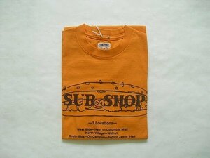 Lot.33005　クルーネックＴシャツ/SUB SHOP（ダブルワークス）ウエアハウス　＠M　丸胴　コットン100%　希少　絶版　デッドストック　新品