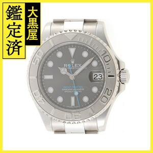 ROLEX　ロレックス　ヨットマスター37　ダークロレジウム　268622　自動巻き　ボーイズ　PT/SS　【431】