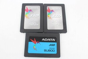ADATA 120GB 2.5 SSD SATA 動作品 3個セット☆