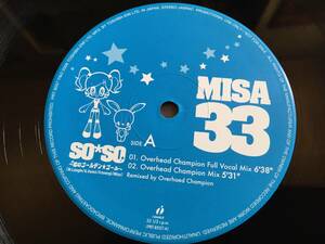 ★Misa / So So ~恋のゴールデン☆ゴール~ 12EP★ Qsoc1 ★ Overhead Champion i-Dance PRT-8557